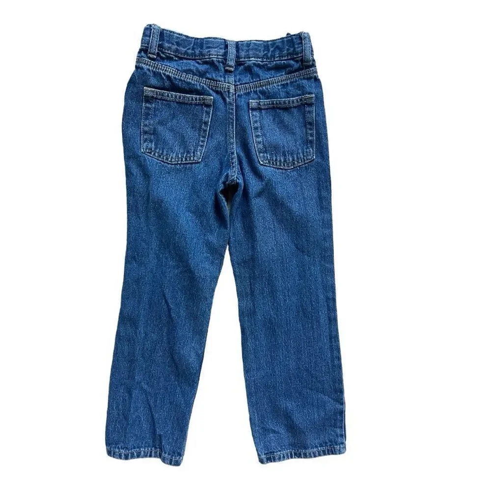 Youth Boys Cat & Jack Athletic Straight Pull-On Drawstring Jeans - Sz 10
